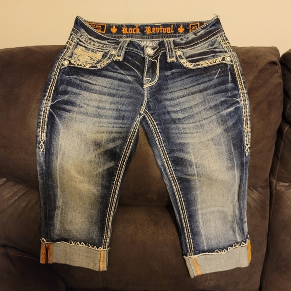Rock Revival Denim - Rock Revival Jillian Capri 25